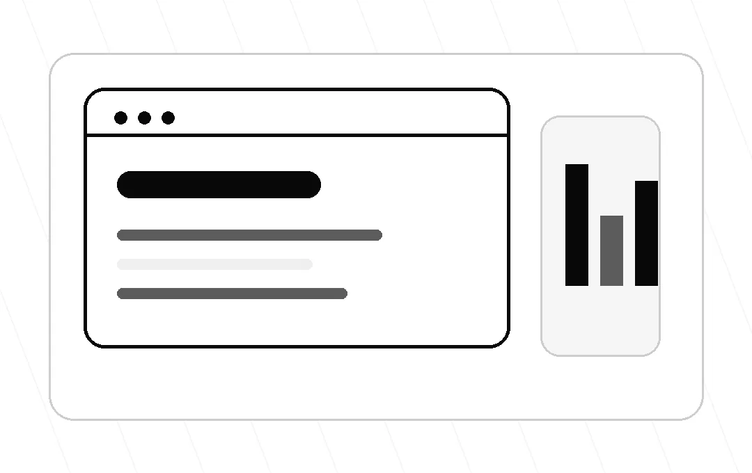 Visual website build, responsive layout, dan analytics